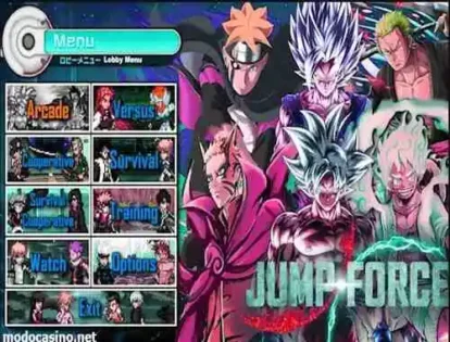 Jump Force Mugen Gameplay Screenshot