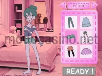 Gameplay Screenshot of Lacey Wardrobe APK