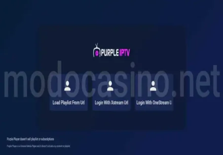 Screenshot of Purple TV