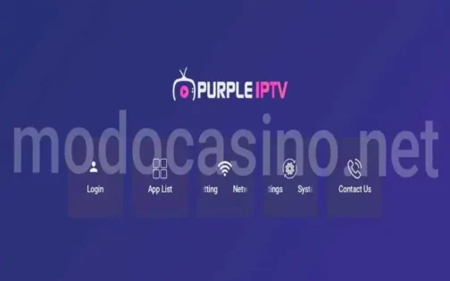 Screenshot of Purple TV